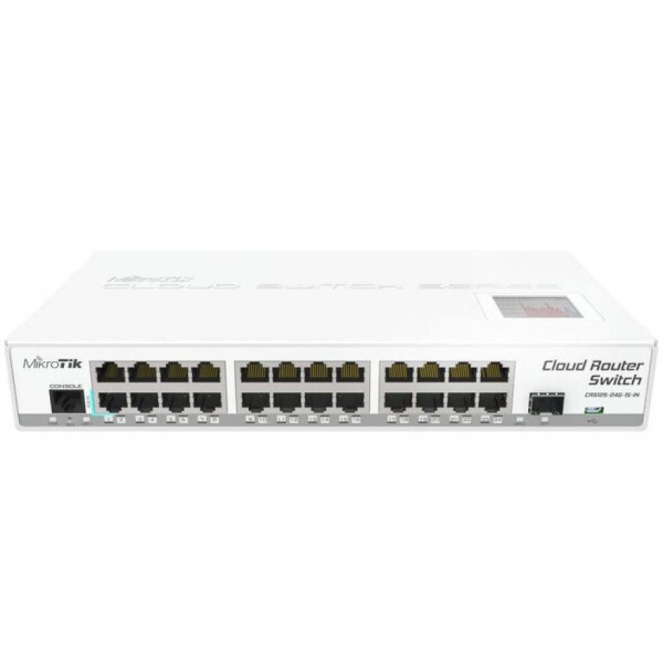 

Коммутатор сетевой Mikrotik CRS125-24G-1S-IN