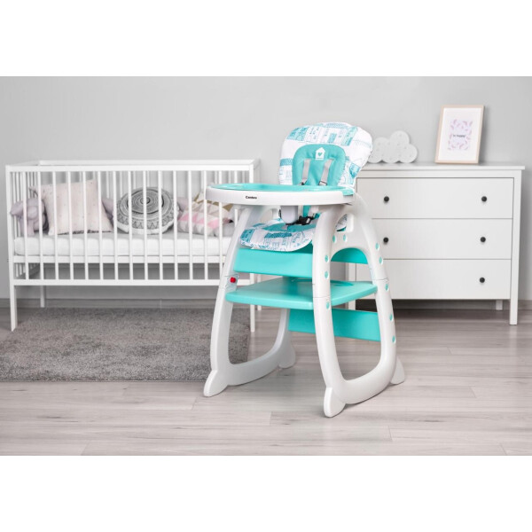 

Стульчик трансформер для кормления Caretero Homee Mint