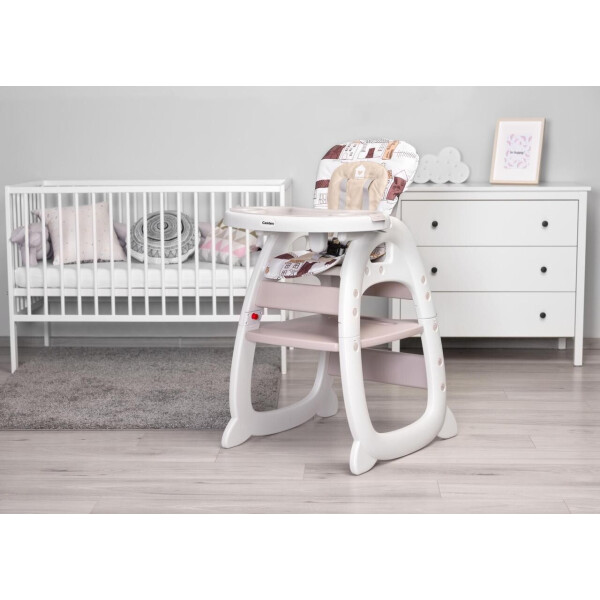 

Стульчик трансформер для кормления Caretero Homee Beige