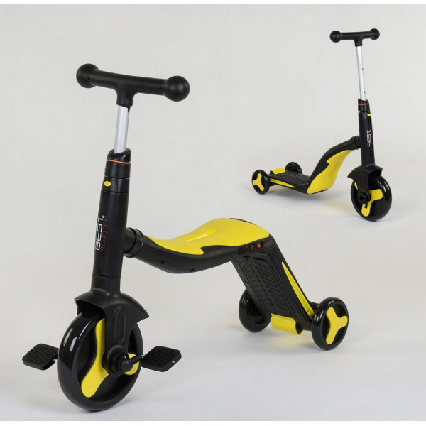 

Самокат 3 в 1 Best Scooter JT 10993 Желтый