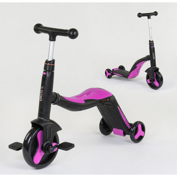 

Самокат 3 в 1 Best Scooter JT 70708 Розовый