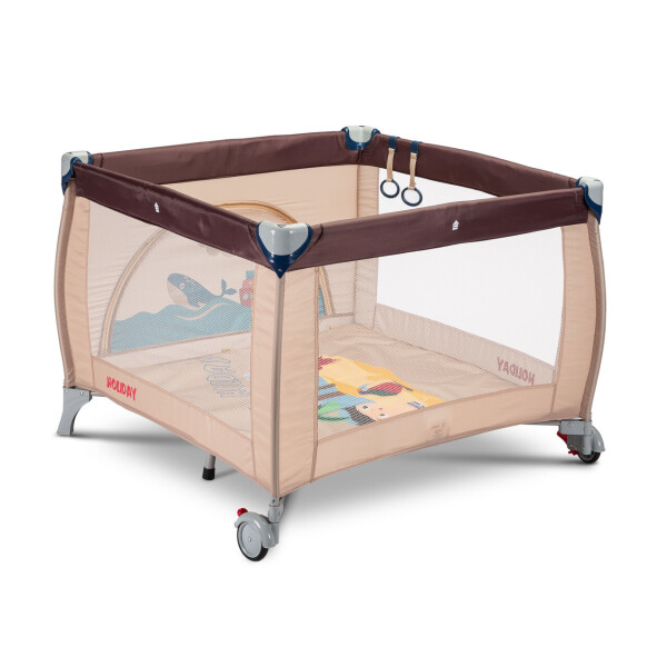 

Детский манеж Caretero Holiday Brown