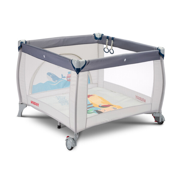 

Детский манеж Caretero Holiday Grey