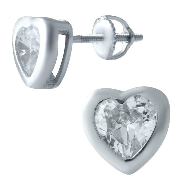 

Серебряные серьги GS с фианитами (1913659)