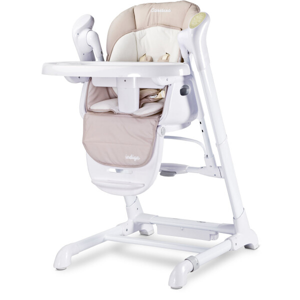 

Стульчик для кормления + качель 2 в 1 Caretero Indigo Beige