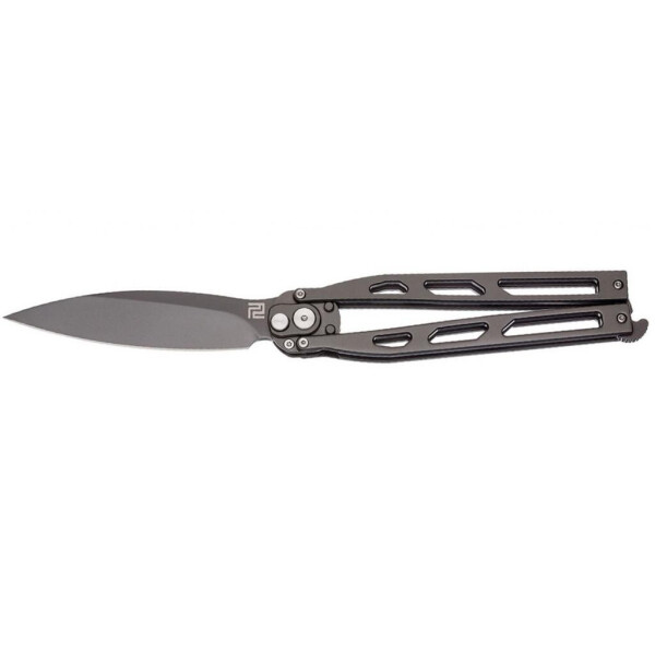 

Нож Artisan Kinetic Balisong Small, D2, Steel Black (1823PLS-BK)
