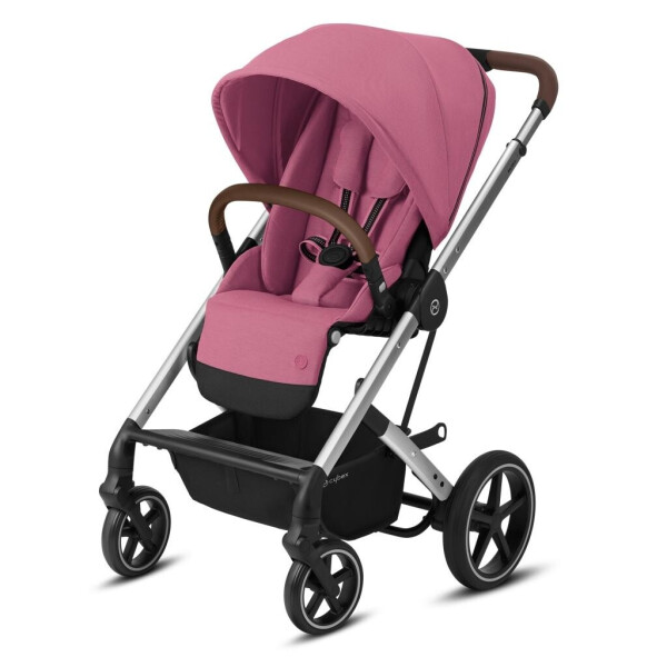 

Коляска Cybex Balios S Lux SLV Magnolia Pink purple (с бампером) (520001245)