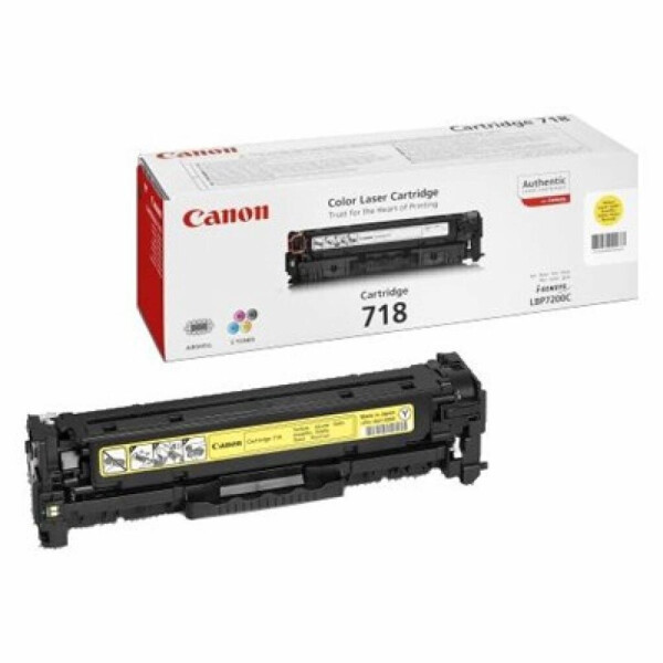

Картридж Canon 718 LBP-7200/ MF-8330/ 8350 yellow (2659B002/2659B014)