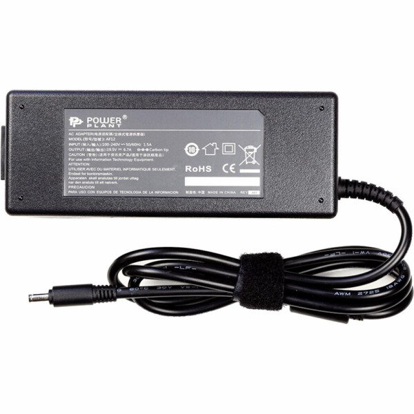 

Блок питания к ноутбуку PowerPlant DELL 220V, 19.5V 130W 6.7A (4.5*3.0) (DL130G4530)