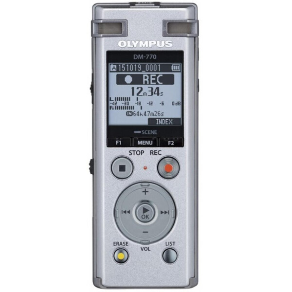 

Цифровой диктофон OLYMPUS DM-770 (8GB) (V414131SE000)