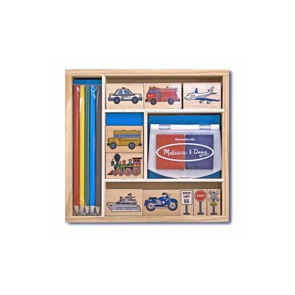 

Набор для творчества Melissa&Doug штампы "Машинки" (MD2409)