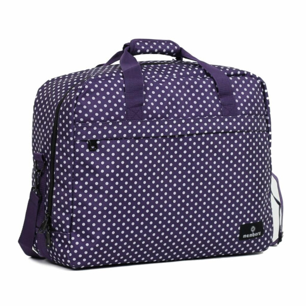 

Сумка дорожная Members Essential On-Board Travel Bag 40 Purple Polka (SB-0036-PP)