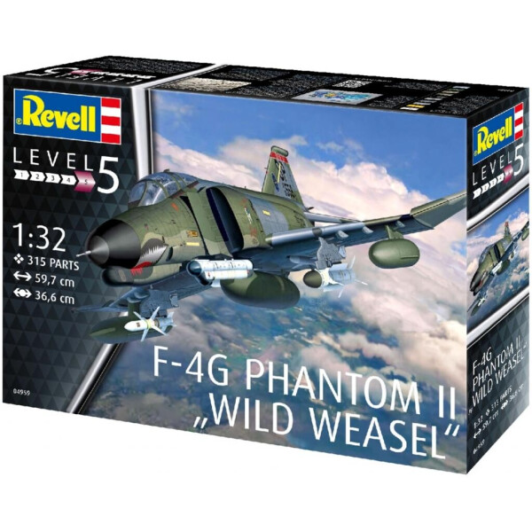 

Сборная модель Revell Истребитель F-4G Фантом II "Дикая ласка" 1:32 (4009803049595)