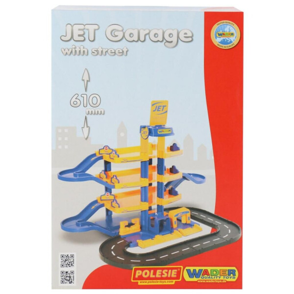 

Игровой набор Polesie Паркинг JET 4-уровневый с дорогой (40220)