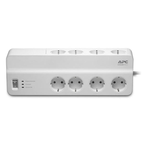 

Сетевой фильтр питания APC Essential SurgeArrest 8 outlets (PM8-RS)