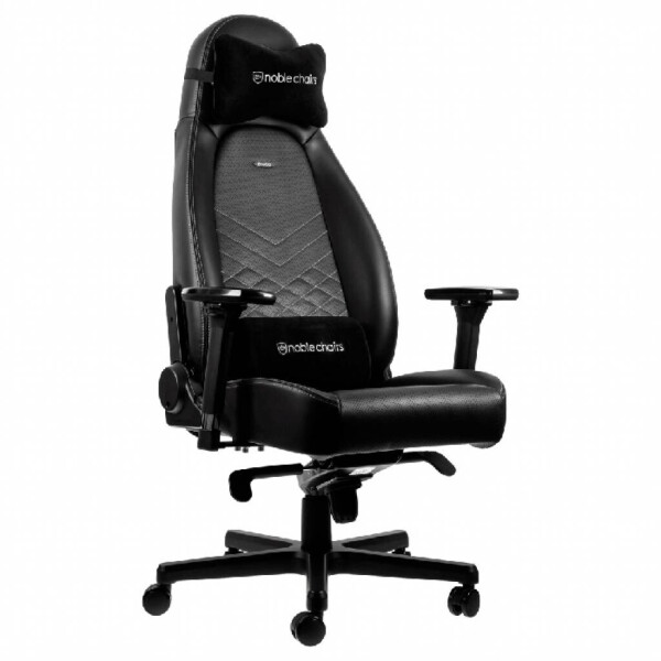 

Кресло игровое Noblechairs Icon Black/Platinum White (GAGC-086)