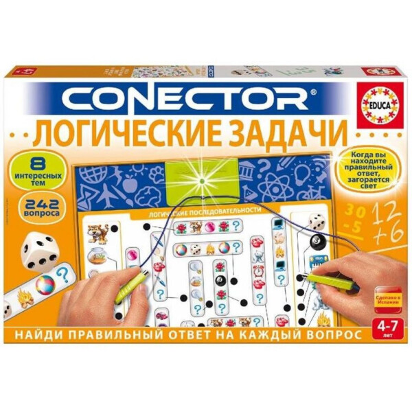 

Настольная игра Educa Викторина Логические задачи (8412668174856)