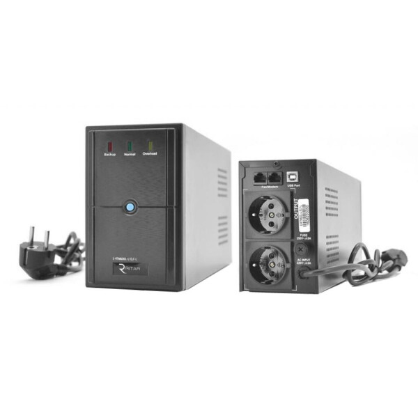 

Источник бесперебойного питания Ritar E-RTM600L-U (360W) ELF-L (E-RTM600L-U)