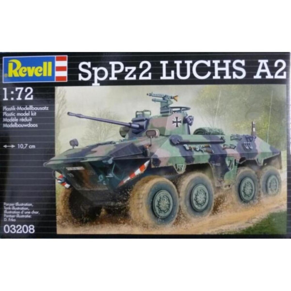 

Сборная модель Revell Боевая разведывательная машина SpPz 2 Luchs 1:72 (3208)