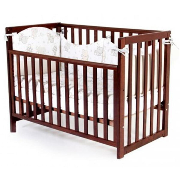 

Кроватка Верес Соня ЛД-13 Орех ( cъемная спица) (13.1.1.20.03)