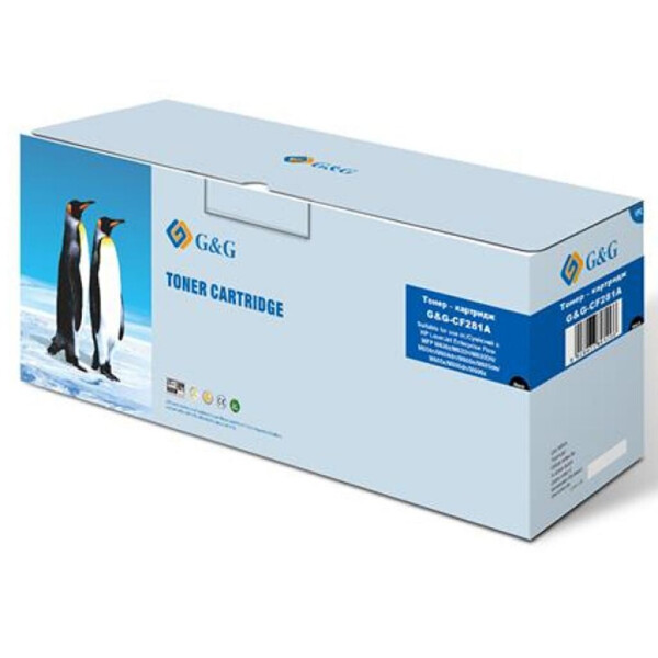 

Картридж G&G для HP LJ M630z/M604n/M605n/M606dn/ M606x Black (G&G-CF281A)