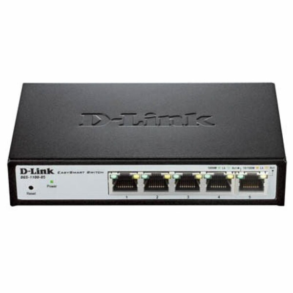 

Коммутатор сетевой D-Link DGS-1100-05