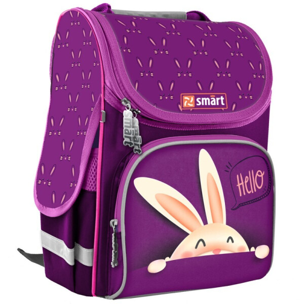 

Рюкзак школьный каркасный SMART 558058 PG-11 Hello