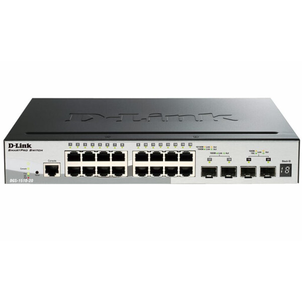 

Коммутатор сетевой D-Link DGS-1510-20