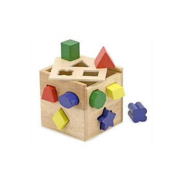 

Развивающая игрушка Melissa&Doug Сортировочный куб (MD575)