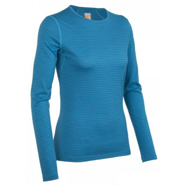 

Термофутболка Icebreaker BF 200 Oasis LS Crewe WMN Stripe overdye L (100 801 J81 L)