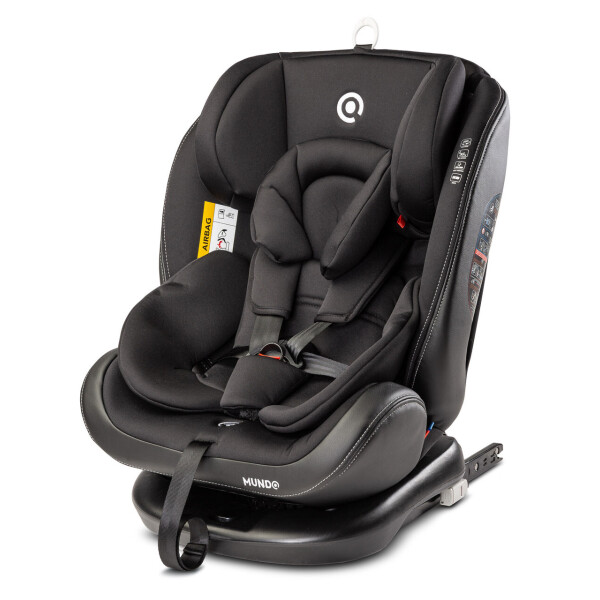 Детское автокресло Caretero Mundo Isofix (0-36 кг.) Black