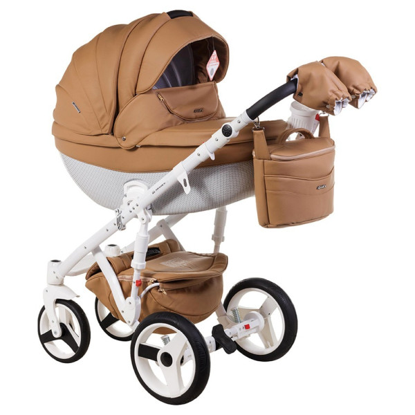 

универсальная 2 в 1 Adamex Monte Deluxe Carbon 56S-B Карамельный