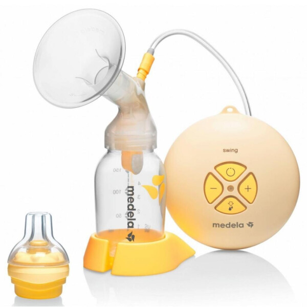 

Молокоотсос Medela Двухфазный электрический Swing + Кальма (смарт соска) (030.0042)