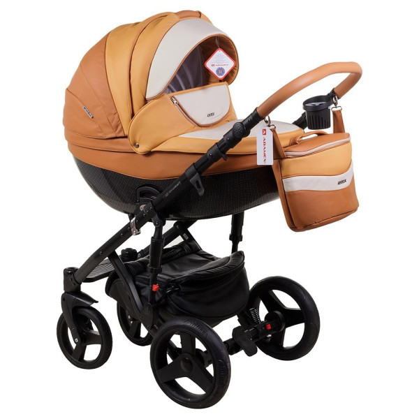 

универсальная 2 в 1 Adamex Monte Deluxe Carbon D104 Рыжий
