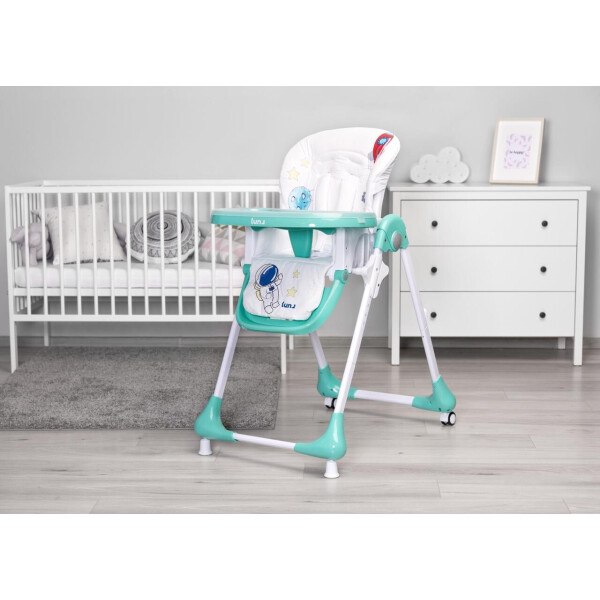 

Стульчик для кормления Caretero Luna Mint