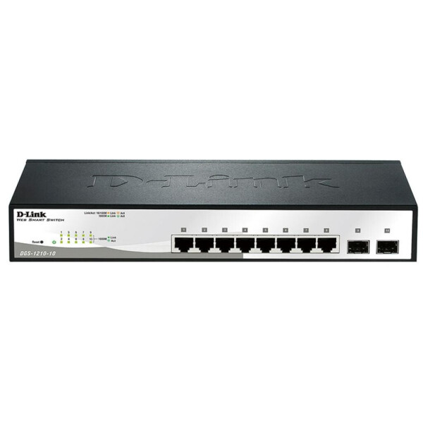 

Коммутатор сетевой D-Link DGS-1210-10