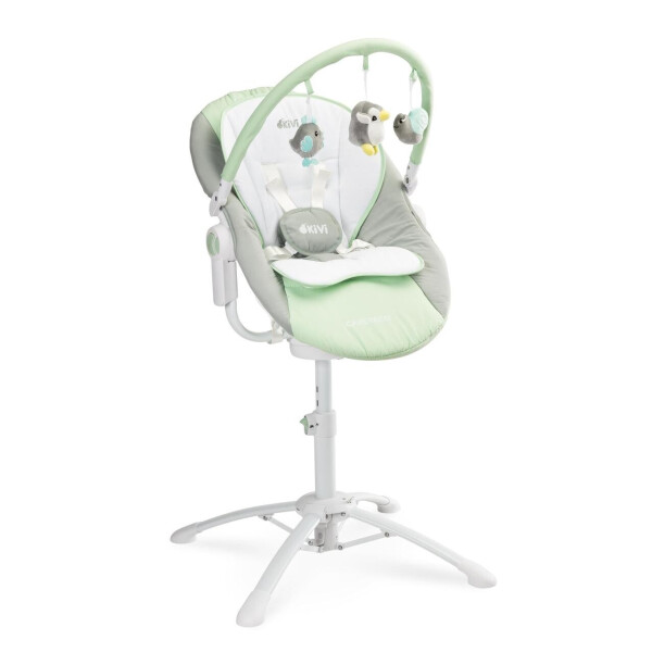 

Качель, шезлонг, стульчик для кормления Caretero Kivi 3 в 1 Mint