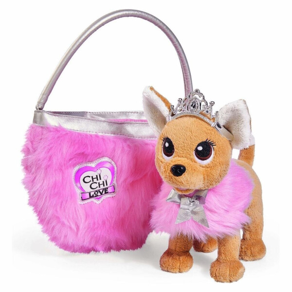 

Мягкая игрушка Simba Chi Chi Love Чихуахуа Фэшн Принцесса красоты в меховом манто (5893126)