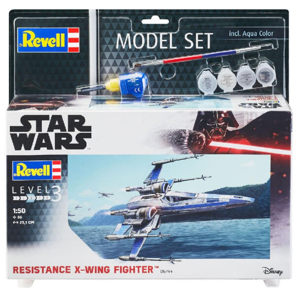 

Сборная модель Revell Звездный истребитель Сопротивления уровень 3, 1:50 (RVL-66744)