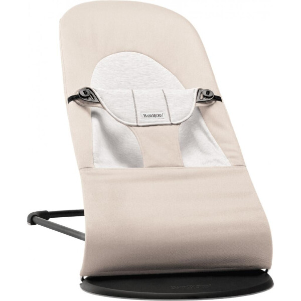 

Кресло-качалка Baby Bjorn Balance Soft, бежево/серый Джерси (5083)