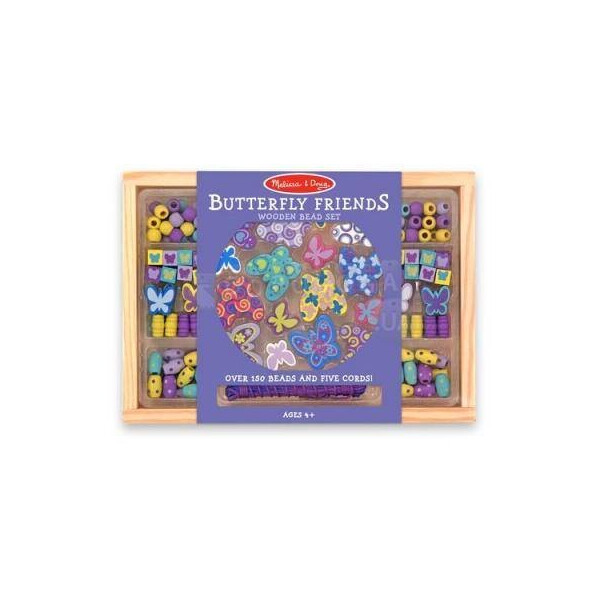 

Набор для творчества Melissa&Doug бусинки "Бабочки" (MD4179)