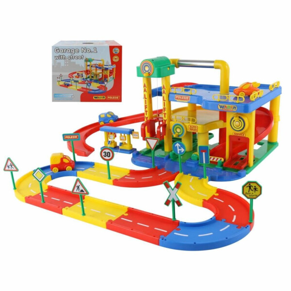 

Игровой набор Polesie Гараж №1 с дорогой (в коробке) (37831)