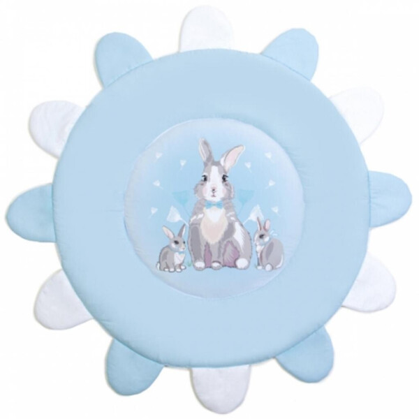 

Детский коврик Верес Summer Bunny blue 92х92 (304.04)