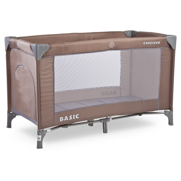 

Детская кровать манеж Caretero Basic Brown