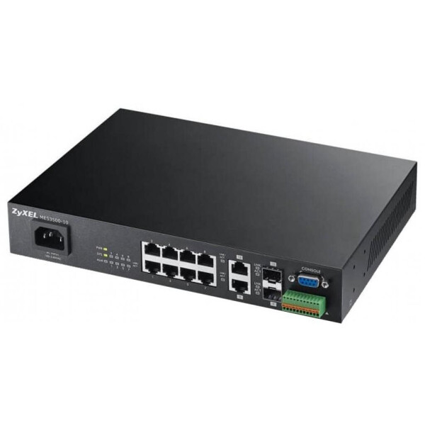 

Коммутатор сетевой ZyXel MES3500-10 (MES3500-10-EU01V1F)