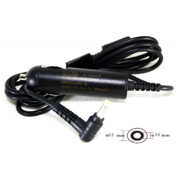 

Блок питания к ноутбуку PowerPlant SAMSUNG 12V, 90W, 19V 4.74A (5.5*3.0) автомобильный (SAA90F5530)
