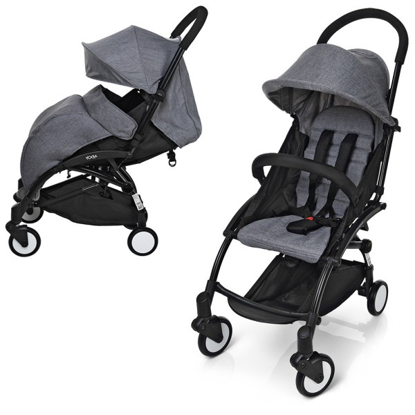 

Детская коляска прогулочная Bambi M 3548-11 YOGA Серый
