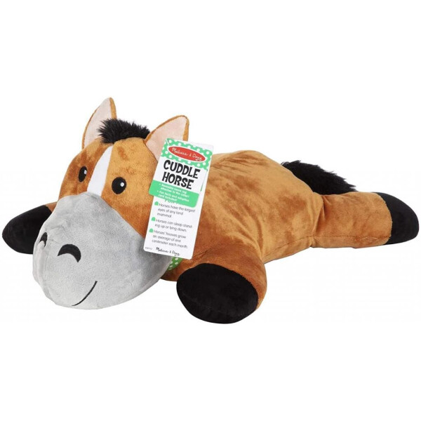 

Мягкая игрушка Melissa&Doug Плюшевый конь/подушка, 70 см (MD30702)