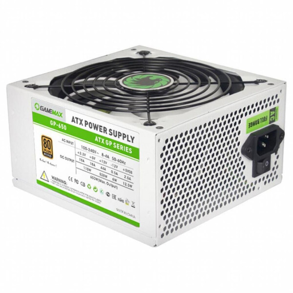 

Блок питания GAMEMAX 650W (GP-650-White)