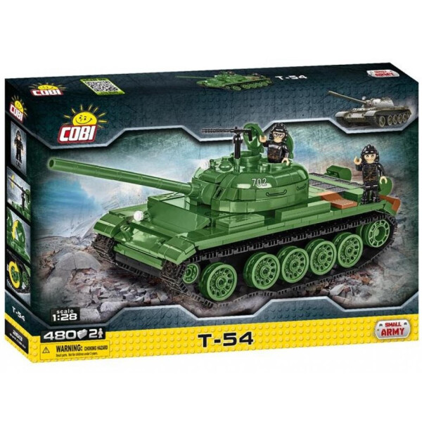 

Конструктор Cobi Танк Т-54 480 деталей (COBI-2613)